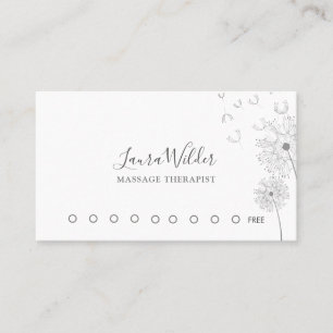 Treuekarte für Massagetherapeuten