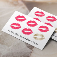 Treuekarte | Makeup Artist Red Lips Beauty Salon