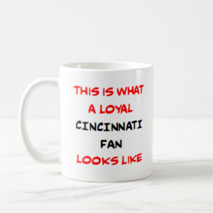 treuer Cincinnati-Fan Kaffeetasse