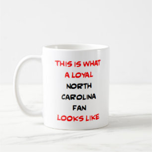 treuer North-Carolina-Fan Kaffeetasse