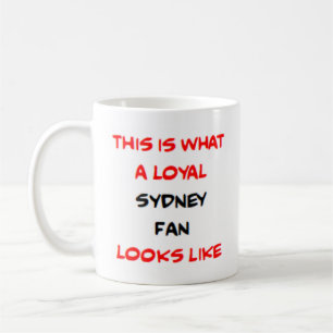 treuer Sydney-Fan Kaffeetasse