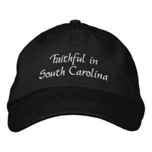 Treues in Carolina Christliches besticktes Hut