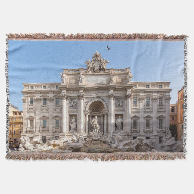 Trevi-Brunnen am frühen Morgen - Rom, Italien Decke (Vorderseite)
