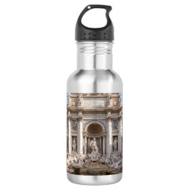 Trevi-Brunnen am frühen Morgen - Rom, Italien Edelstahlflasche