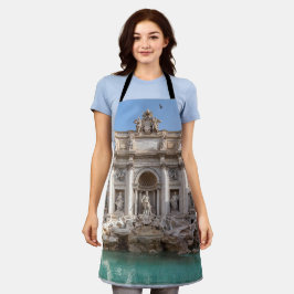 Trevi-Brunnen am frühen Morgen - Rom, Italien Schürze