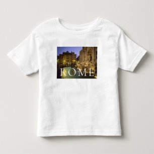 Trevi-Brunnen bei Nacht Rom, Latium, Italien Kleinkind T-shirt