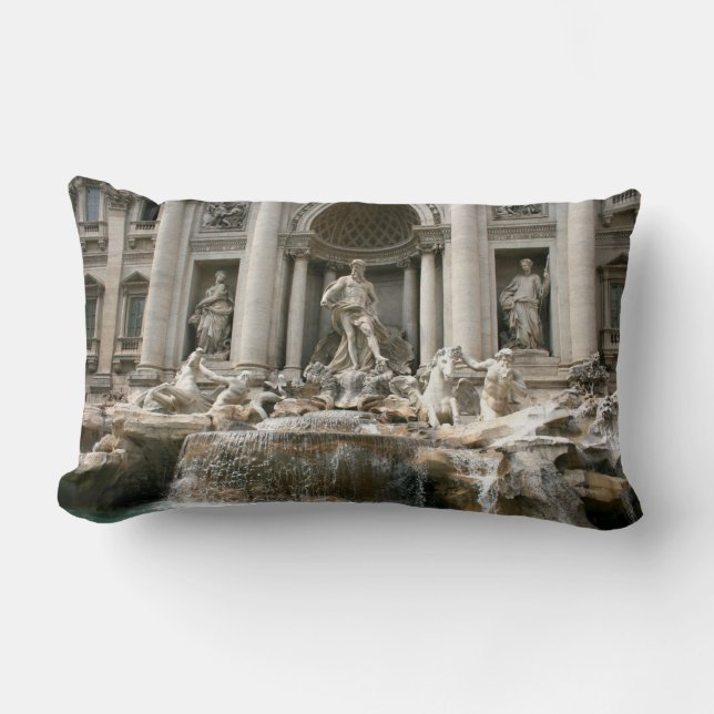 Trevi-Brunnen (Fontana di Trevi) - Rom Lendenkissen (Vorderseite)