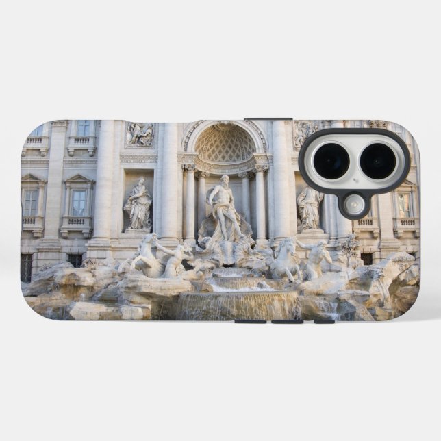 Trevi-Brunnen iPhone 16 Hülle (Rückseite (Horizontal))