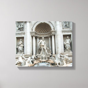 Trevi-Brunnen Leinwand