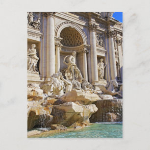 Trevi-Brunnen Postkarte