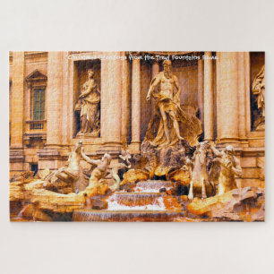 Trevi-Brunnen Rom. Puzzle