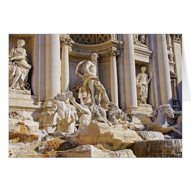 Trevi Fountain (Vorderseite (Horizontal))