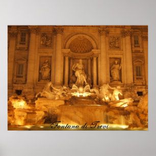 Trevi Fountain, Fontana di Trevi Poster
