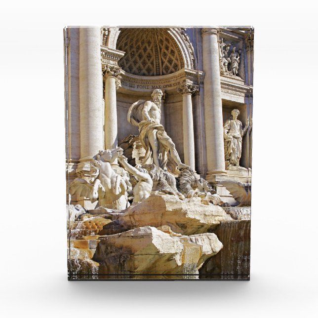 Trevi Fountain Fotoblock (Vorderseite)