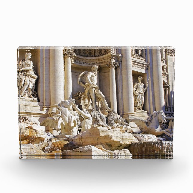 Trevi Fountain Fotoblock (Vorderseite)