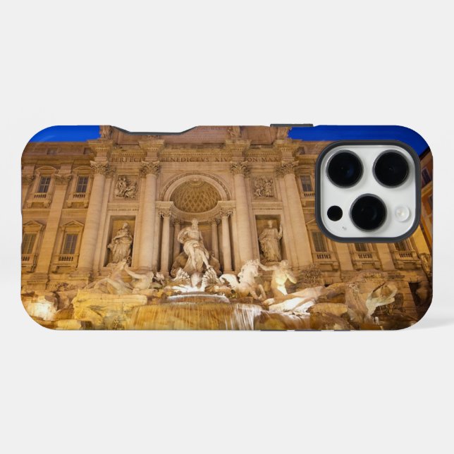 Trevi Fountain iPhone 16 Pro Max Hülle (Rückseite (Horizontal))