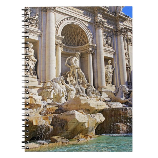 Trevi Fountain Notizblock (Vorderseite)