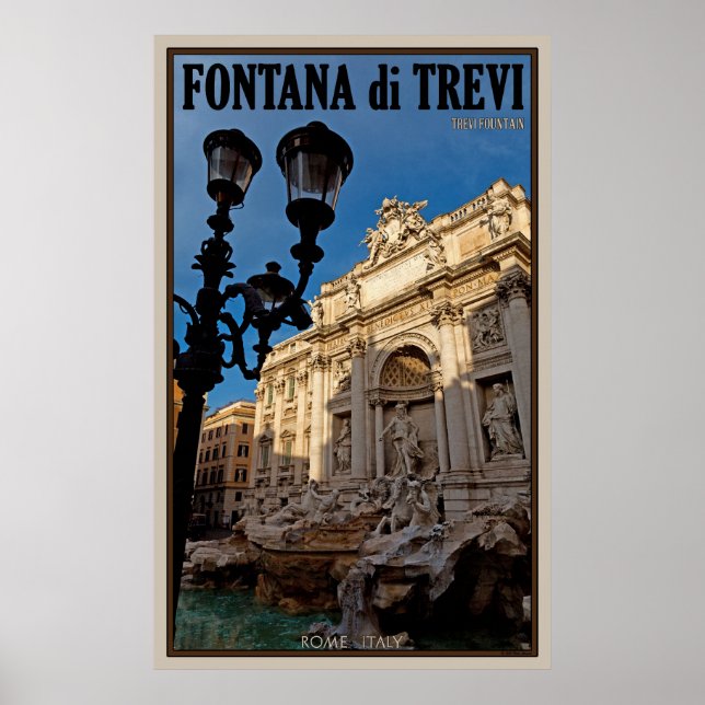 Trevi Fountain Poster (Vorne)