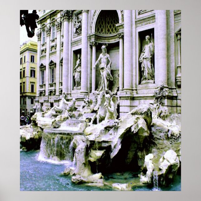 Trevi Fountain Poster (Vorne)