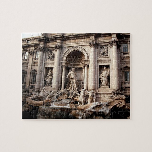 Trevi Fountain Rom Italien Reisen (Horizontal)