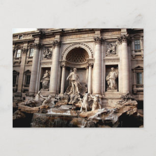 Trevi Fountain Rom Italien Reisen Postkarte