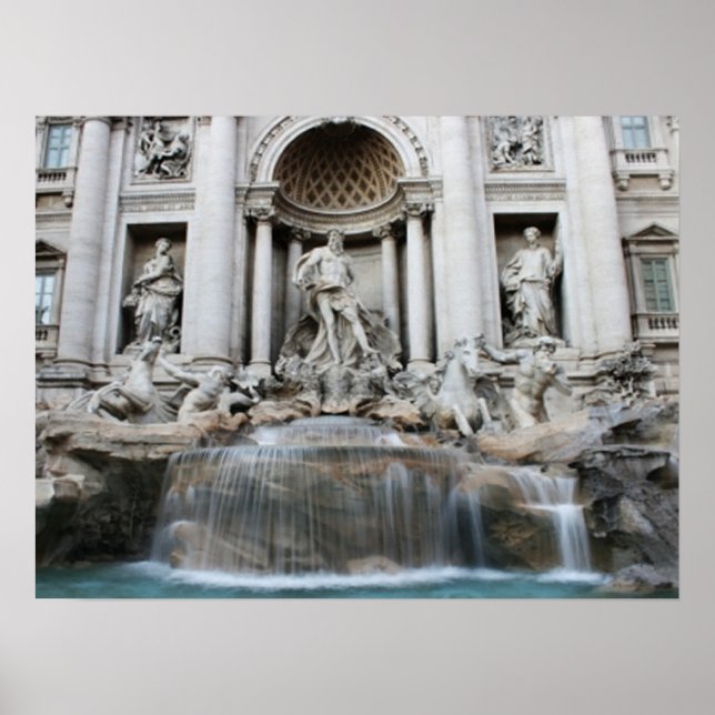 Trevi Fountain Rom Poster (Vorne)