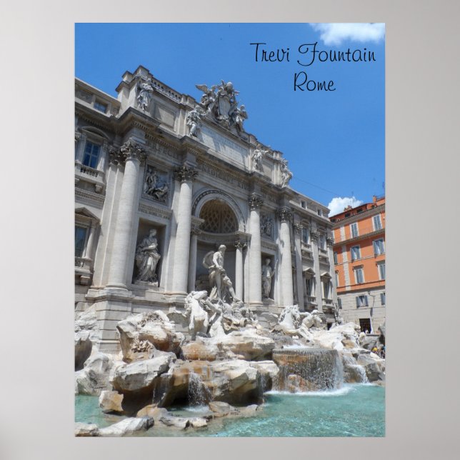 Trevi Fountain - Rom Poster (Vorne)