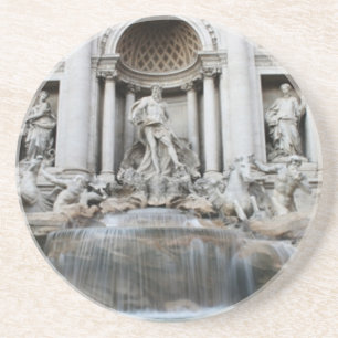 Trevi Fountain Rom Sandstein Untersetzer