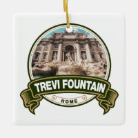 Trevi Fountain Rome Abzeichen