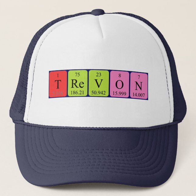 Trevon Periodenname Truckerkappe (Vorderseite)