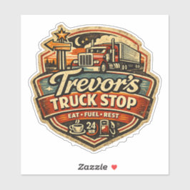 Trevor's Truck Stop Aufkleber