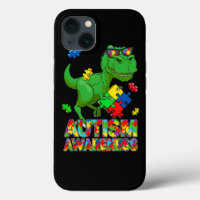 Trex Autismus Aufklärung Monat Puzzle Dinosaurier 