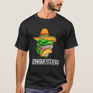 Trex Cinco De Mayo Tyrannosaurus Dinosaur Lasse Fi T-Shirt