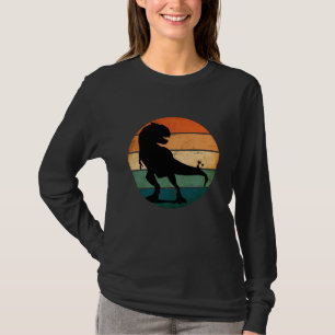 TREX Dinosaur VS Die Hauskatze Vintag T-Shirt