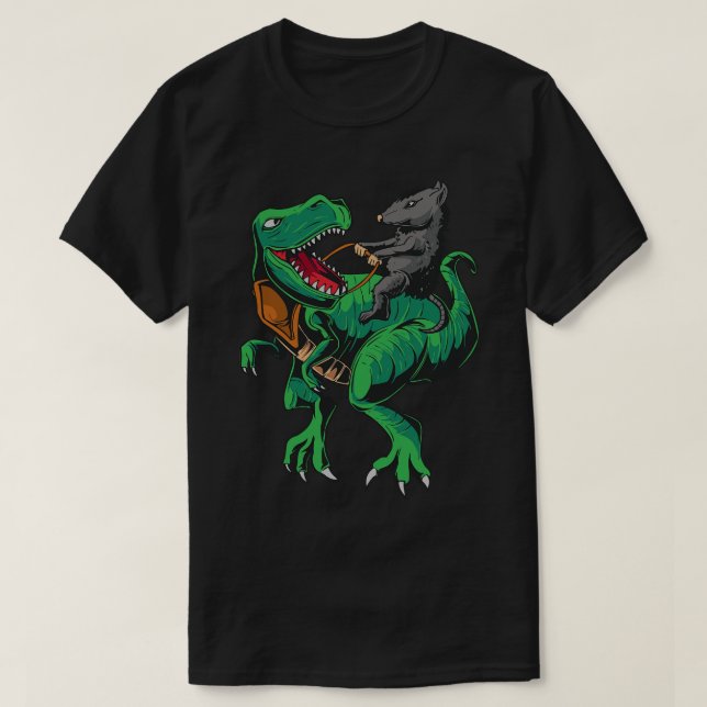 Trex opossum TShirt (Design vorne)