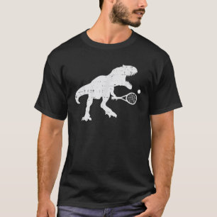 Trex Tennis Tennisaurus Funny Dinosaur Player Men T-Shirt