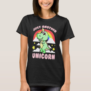 Trex Unicorn Inspiriert Eiskremhorn verwandt T-Shirt