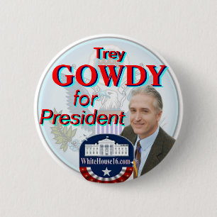 Trey Gowdy für Präsidenten Great Seal Button