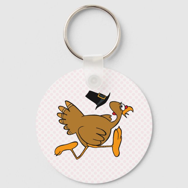 Trey Turkey Schlüsselanhänger (Vorderseite)