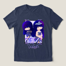 Tri-Blend-Shirt mit Princess/Queen Demi Tri-Blend Shirt