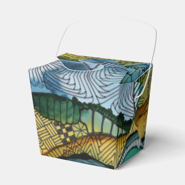 Tri Circle Takeout Fvor Box Geschenkschachtel (Vorderseite)