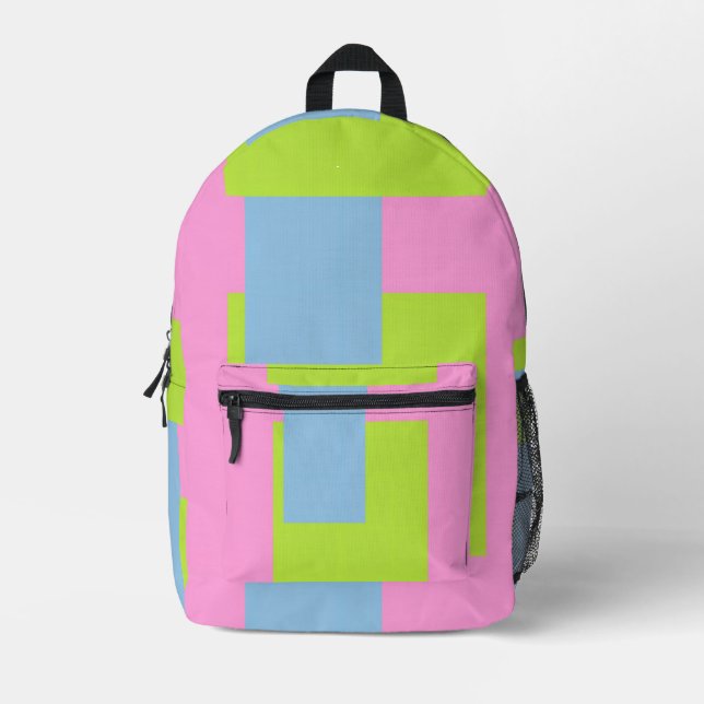 Tri Color  Bedruckter Rucksack (Vorderseite)