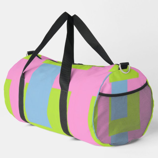 Tri Color Klein Duffle Bag (Rechte Ecke)