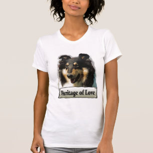Tri Color Rough Collie Geschenke T-Shirt