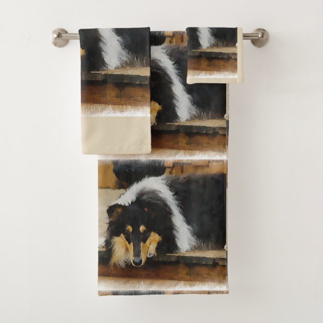 Tri Couleur Articulation Collie (En situation)