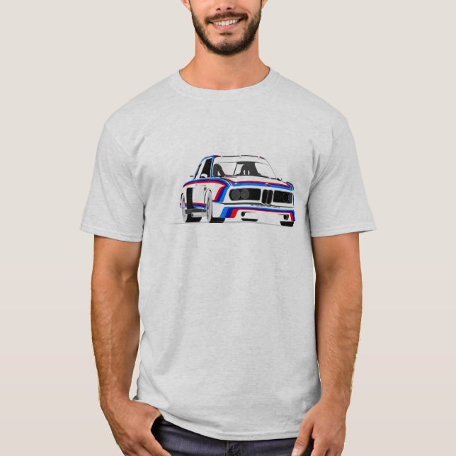 TRI Farbe 3,0 CSL BMW DTM T-Shirt (Vorderseite)