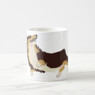 Tri Farbecorgi-Tasse Kaffeetasse