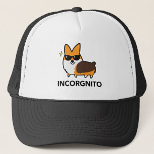 Tri FarbeIncorgnito Corgi Truckerkappe
