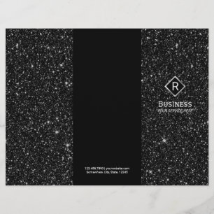 Tri-Fold Elegante Rodelbahn mit Aussicht Glitzer S