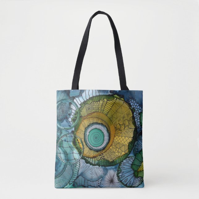 Tri Kreis-Taschen-Tasche Tasche (Vorderseite)